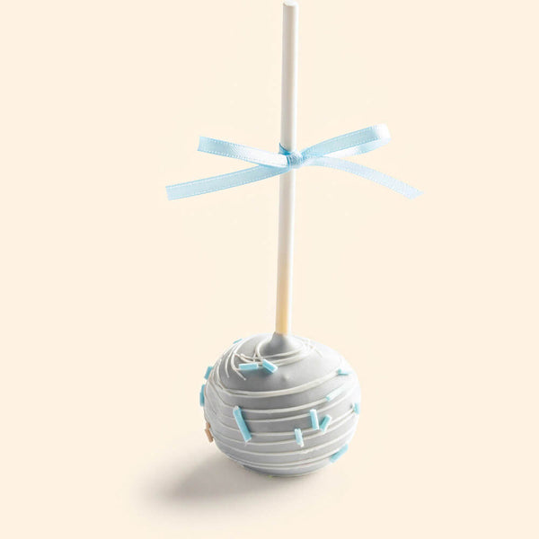 Baby Boy Shower Cake Pops Gray