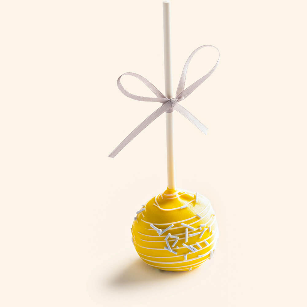 Baby Boy Shower Cake Pops Yellow