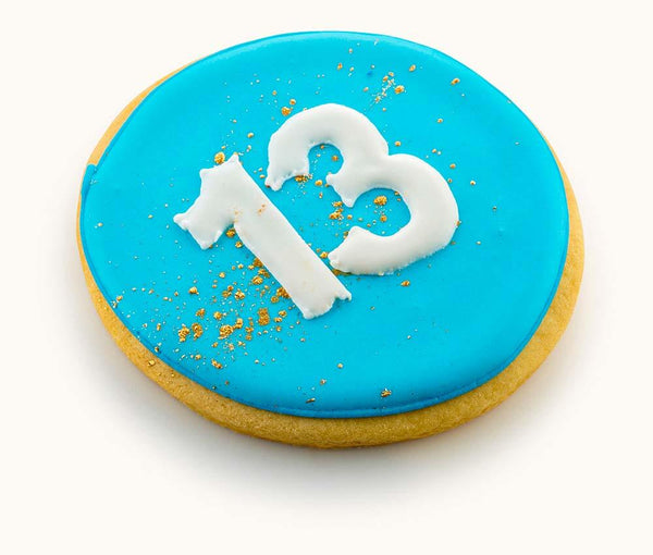 Bar Mitzva Cookies Light Blue