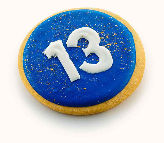 Bar Mitzva Cookies Dark Blue