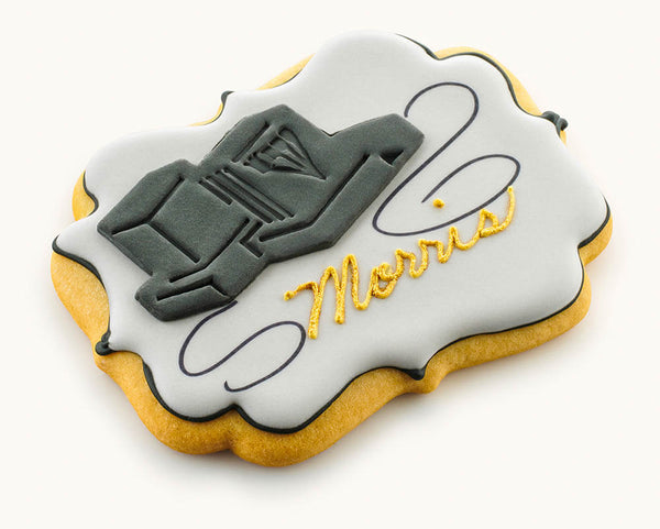 bar mitzvah plaque cookies White