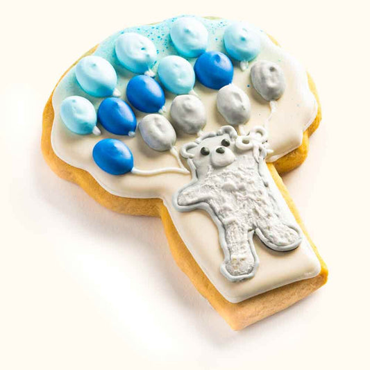 Bear with Balloons Cookie