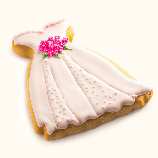 Bridesmaid Dress Cookies Pink