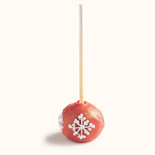 Christmas Themed Cake Pops - Red