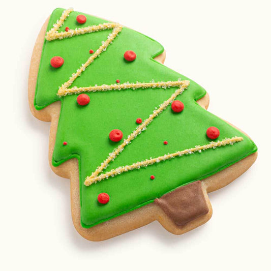 Christmas Tree Sugar Cookies