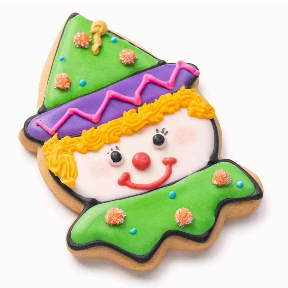 Clown Cookies Green