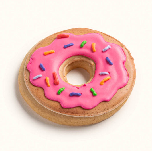 Colorful Donut Cookies Pink