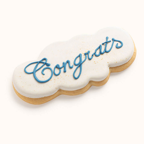 Congrats Cookies Blue