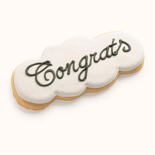 Congrats Cookies Green