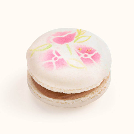 Custom Decorated Macarons For Wedding