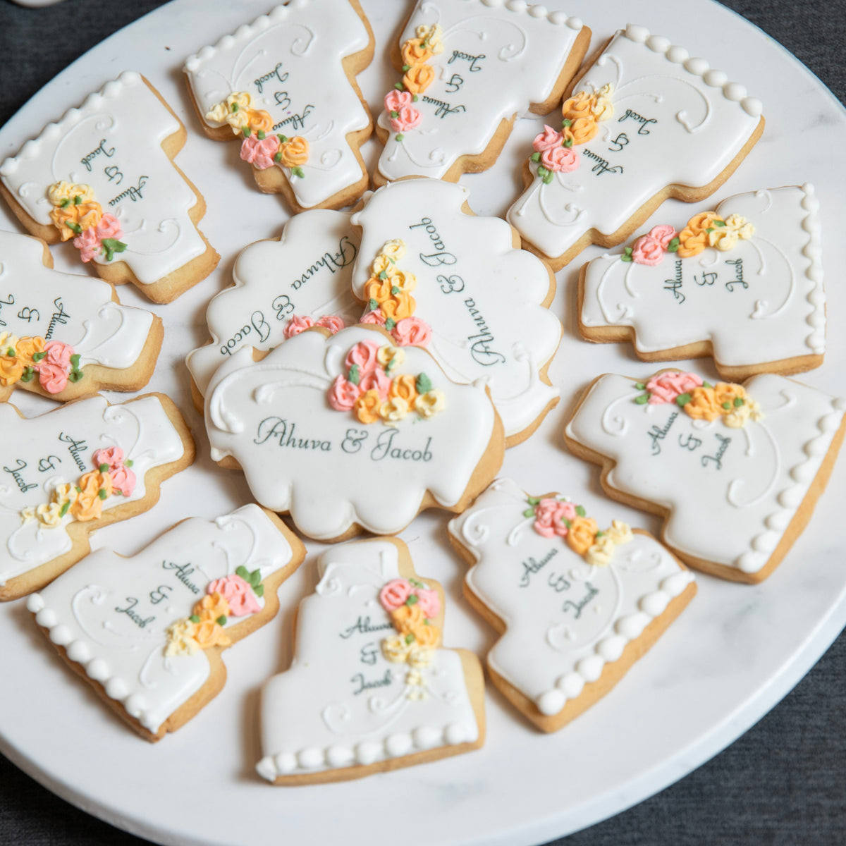 Custom Wedding Cookies in New Jersey