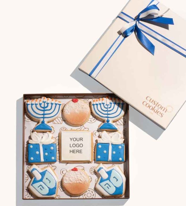 Hanukkah Deluxe Cookie Gift box