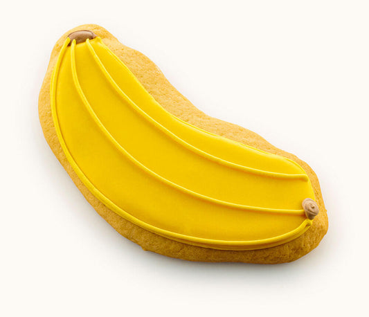 Decorated Banana Cookie