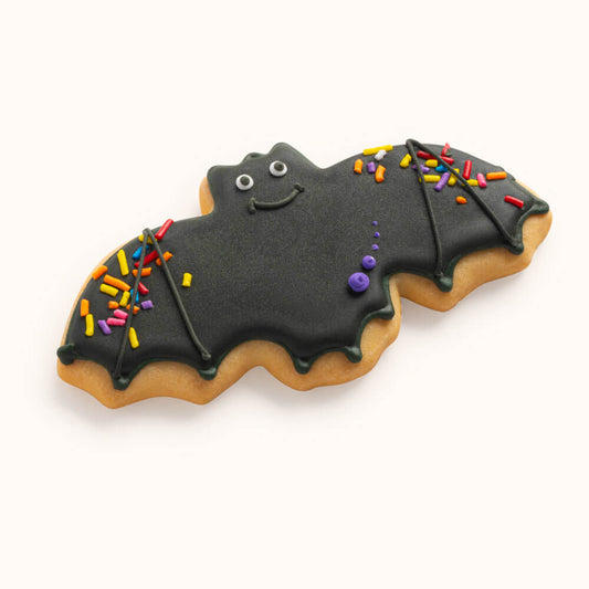 Decorated Bat Cookies