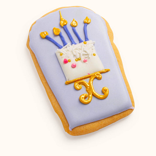 Decorated Birthday Cake Cookie
