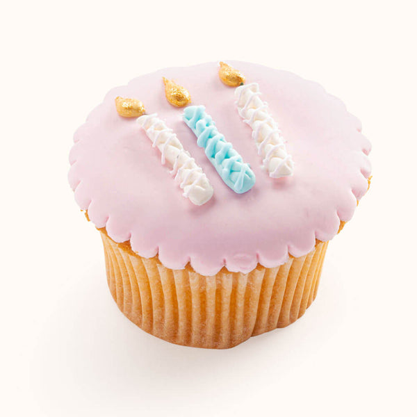 Decorated Birthday Cupcakes