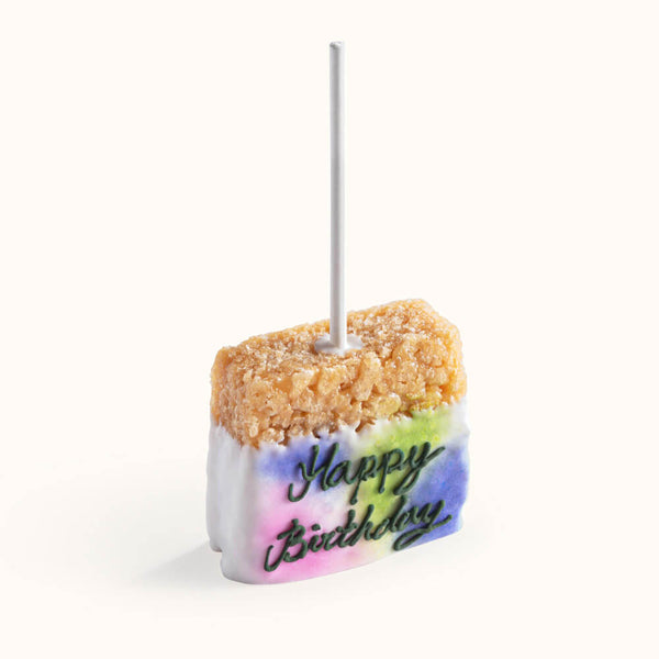 Decorated Birthday Rice Crispy Treats