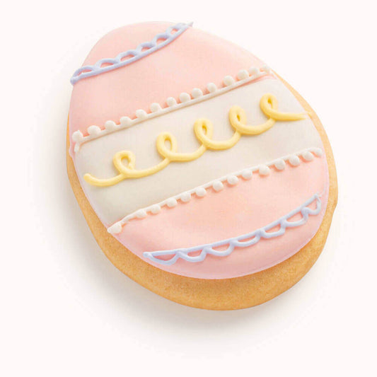 Decorated Easter Egg Cookies