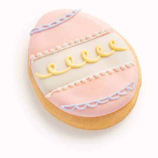 Decorated Easter Egg Cookies