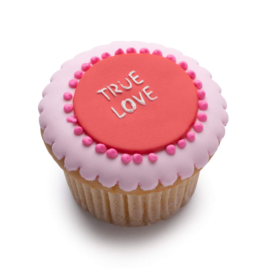 Decorated Love Cupcakes