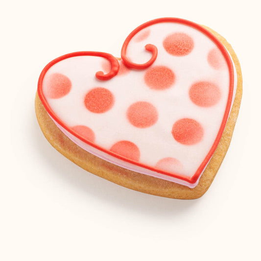 Decorated Romantic Cookies