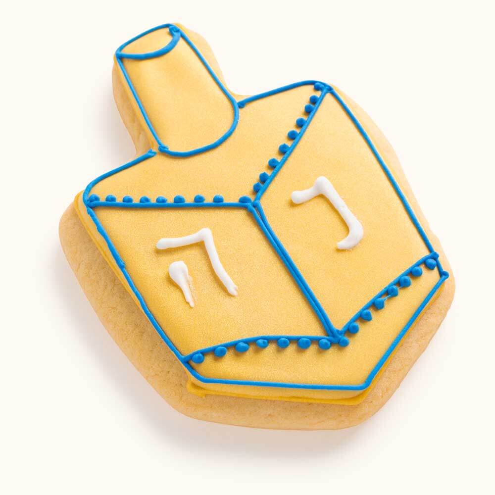 Dreidel Cookies