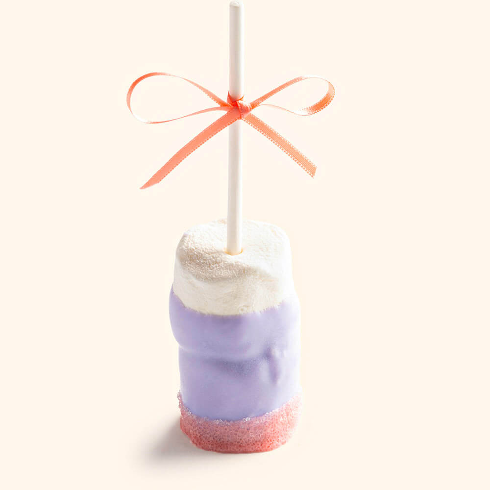 Girl Baby Shower Marshmallow Pops Purple