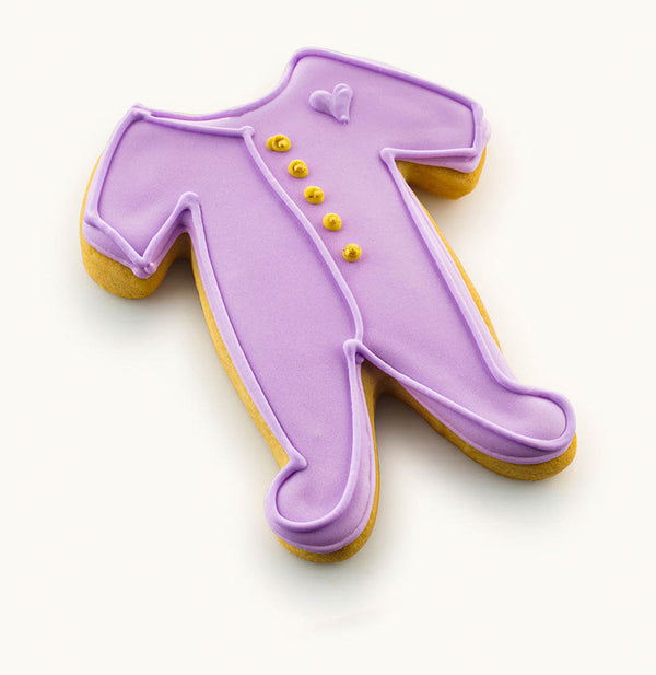 Girl Baby Shower cookies Purple