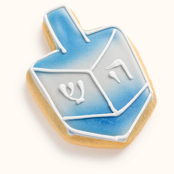 Hanukkah Dreidel Cookies