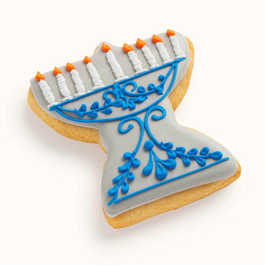 Hanukkah Menorah Cookies