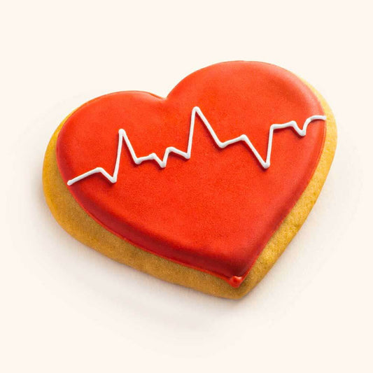 Heart with Vital Sign Cookies