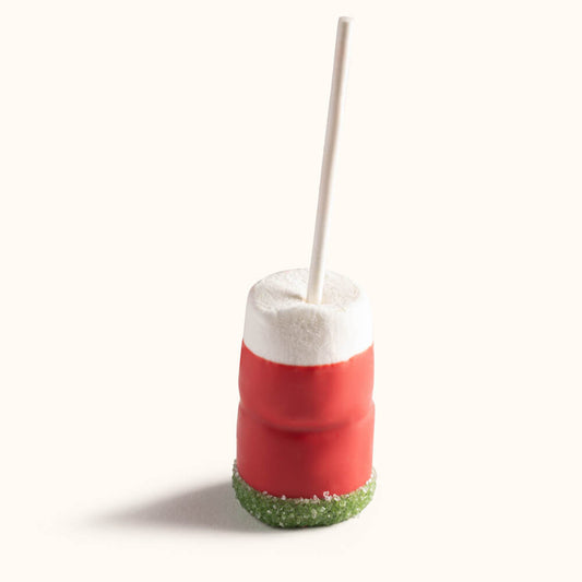Holiday Themed Marshmallow Pops - Red