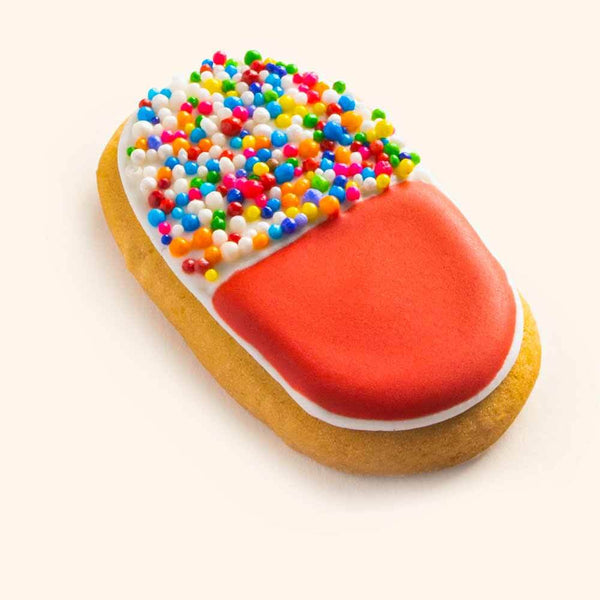 Medicine Pill Cookies Red