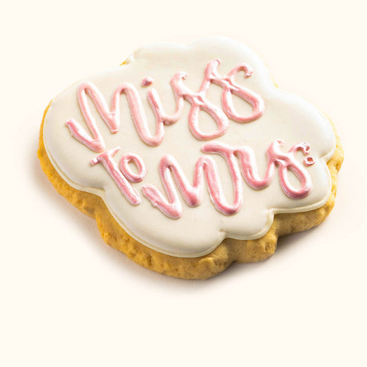 Miss to Mrs Cookies Pink