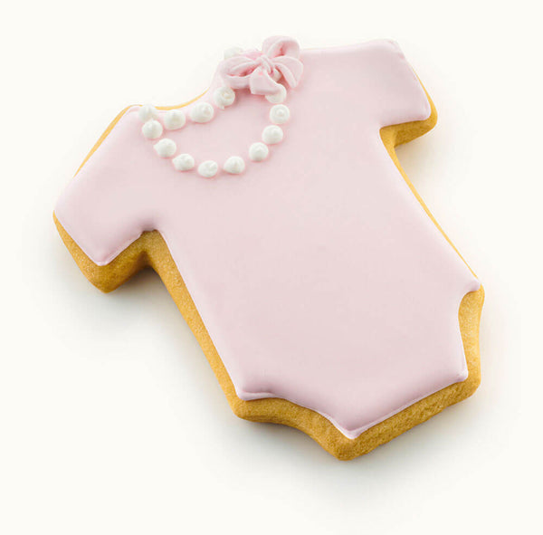 Onesie Cookies For Girls Baby Shower Pink