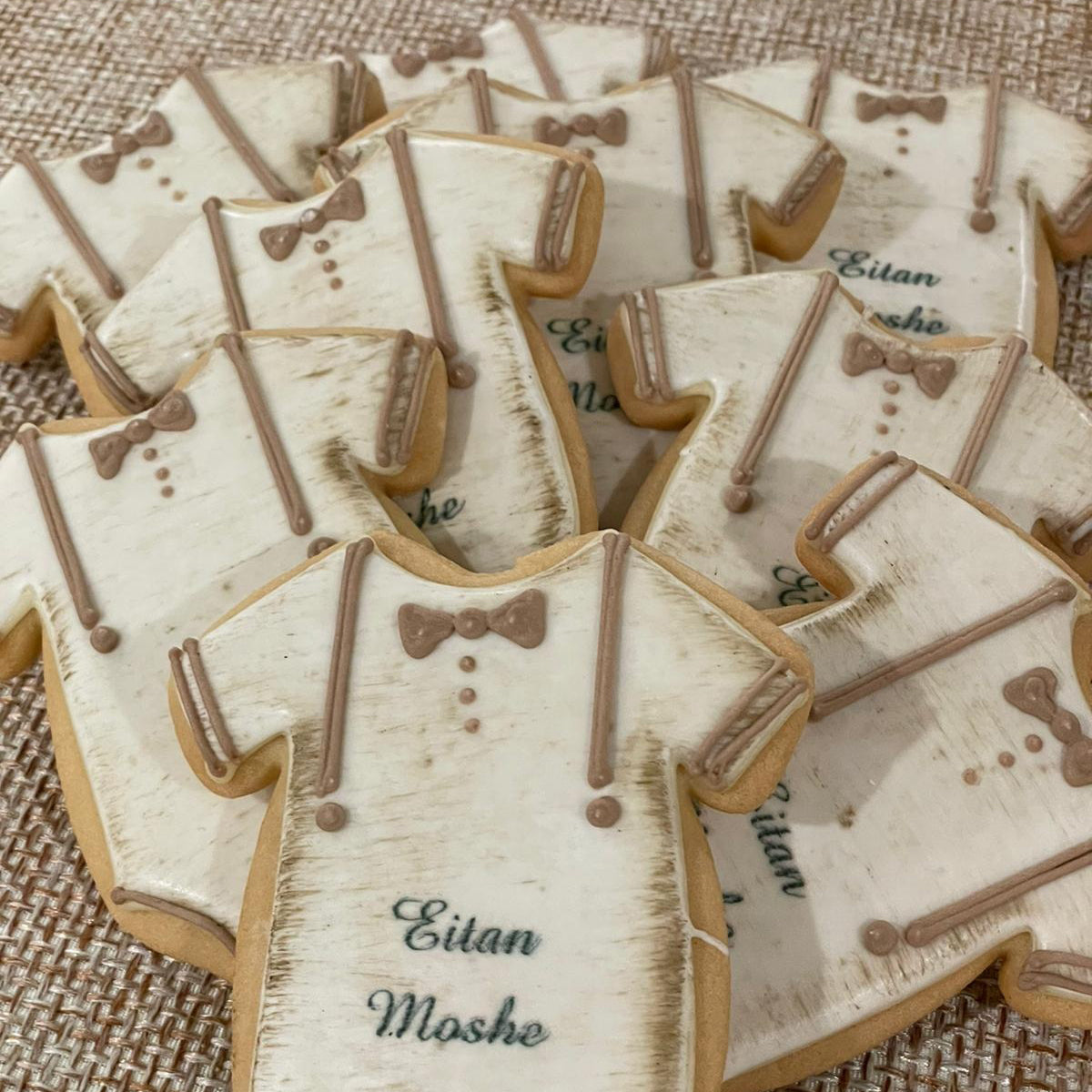 Custom Boy Baby Shower Cookies in Massachusetts