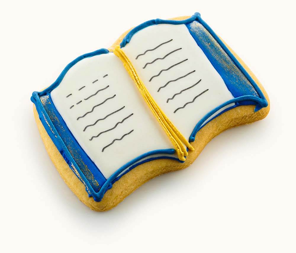 siddur cookies Blue