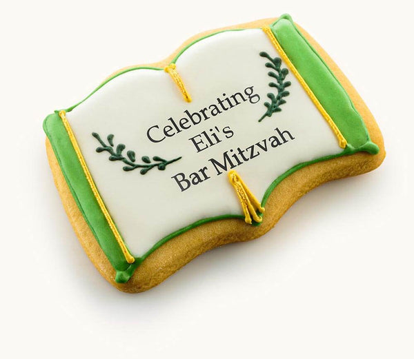 siddur cookies for bar mitzvah Green