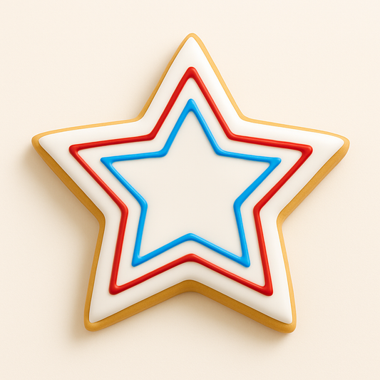 Patriotic Star Cookie