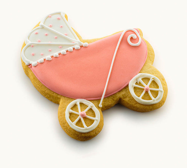 stroller cookies Peach