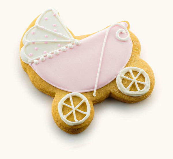 stroller cookies Pink