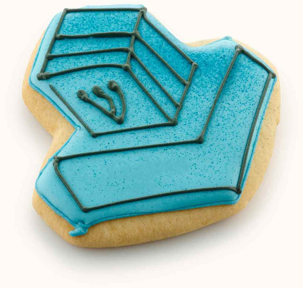 Tefillin Cookies For Bar Mitzva Blue