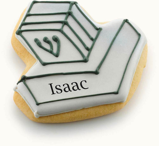 Tefillin Cookies For Bar Mitzva Gray