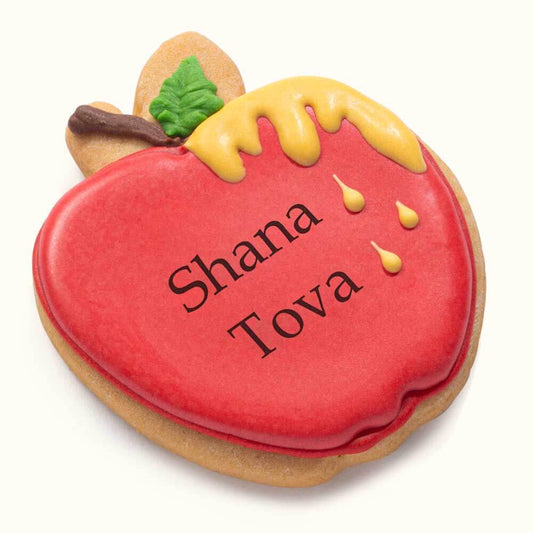 Traditional Apple Cookie CustomCookies.com