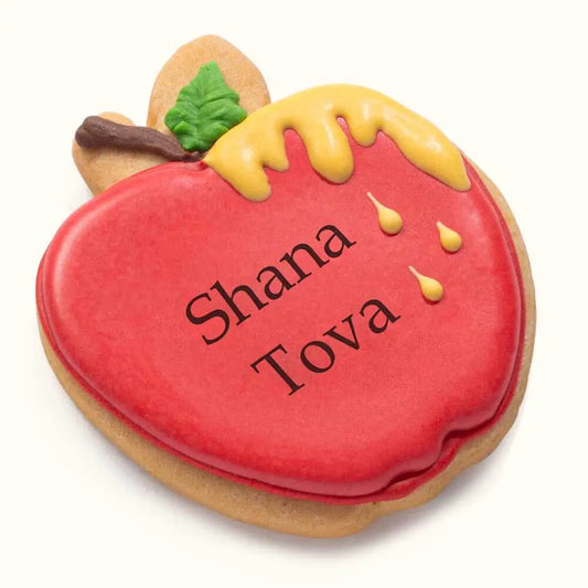 Traditional Apple Cookie CustomCookies.com