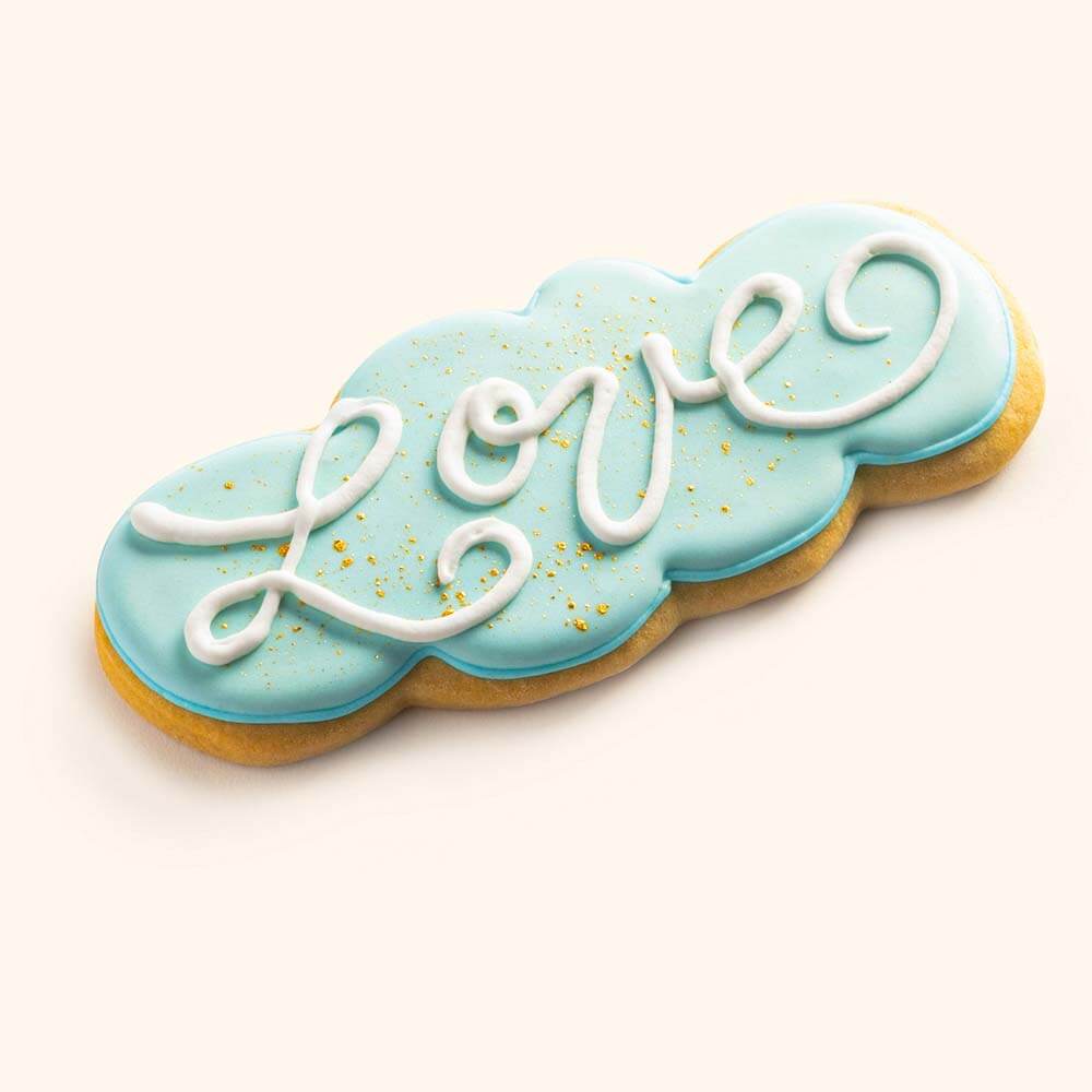 Wedding Cookies Blue