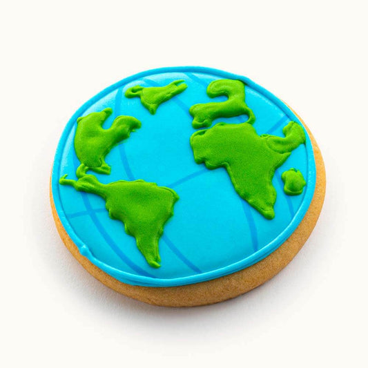 World Globe Cookie