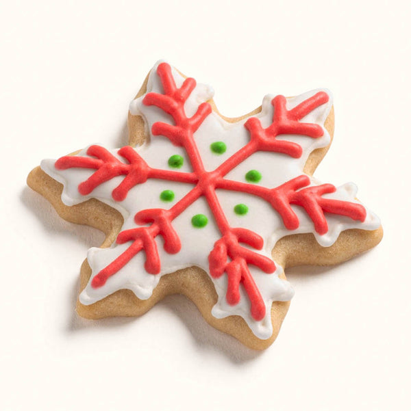 Christmas Snowflake Cookie
