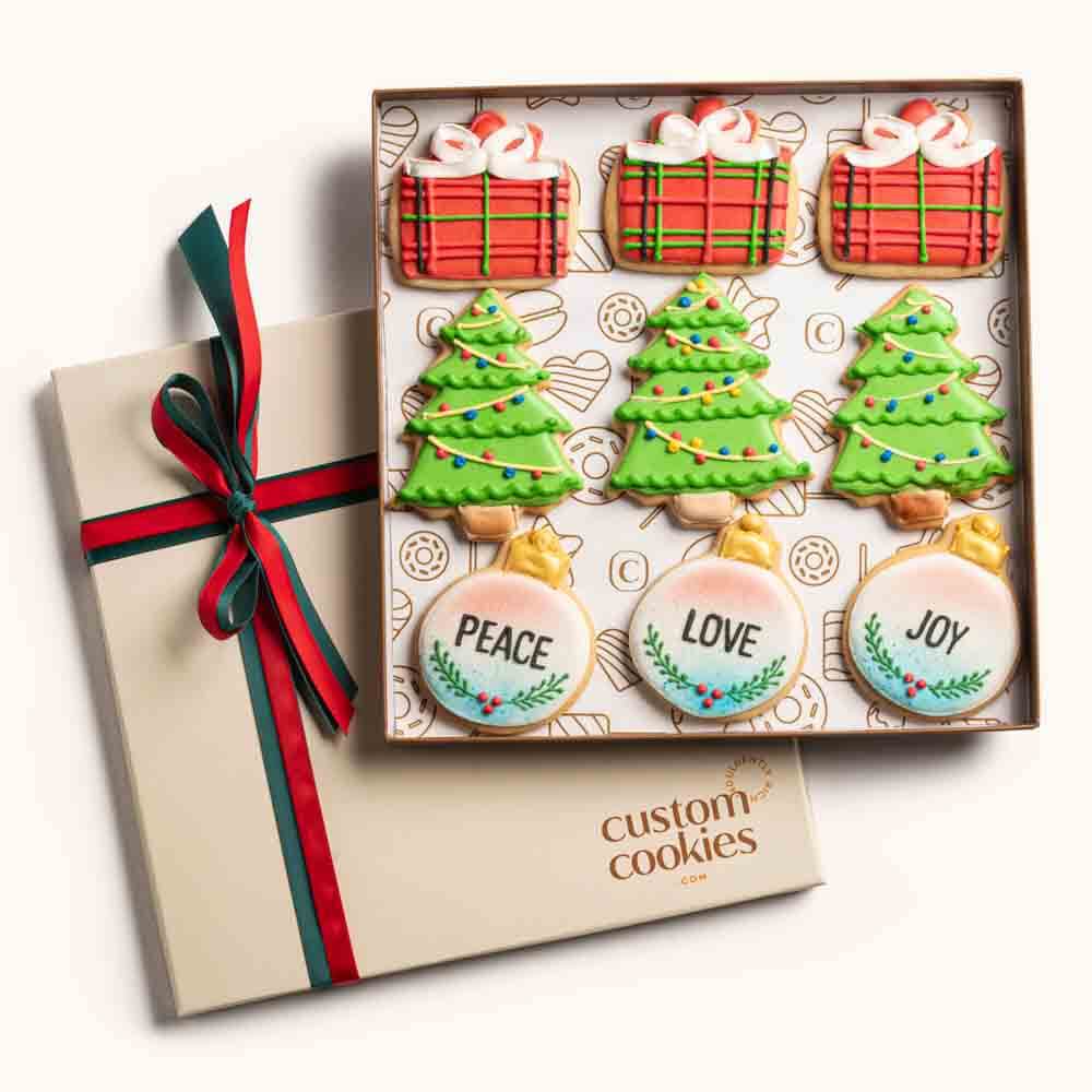 Christmas Modern Cookie Gift Box