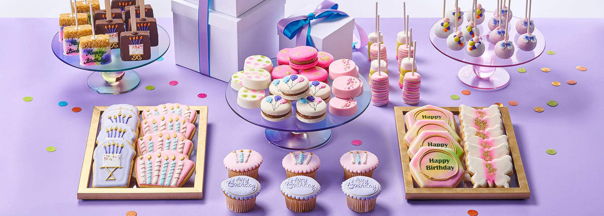 Custom Cookies and Sweet Treats For a Birthday